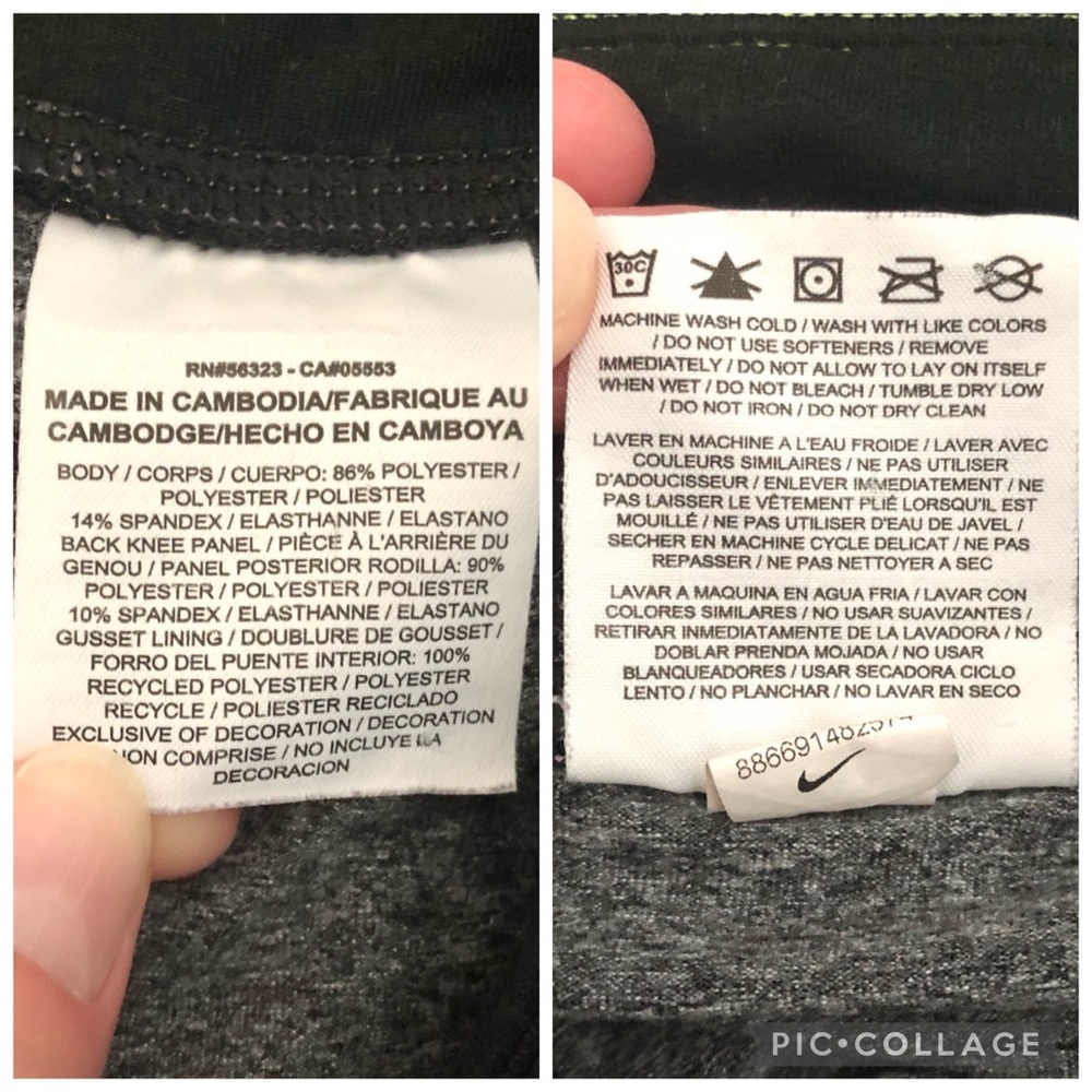 \Nike\• Dri-Fit Soul Cycle Cropped Leggings - Picture 16 of 16